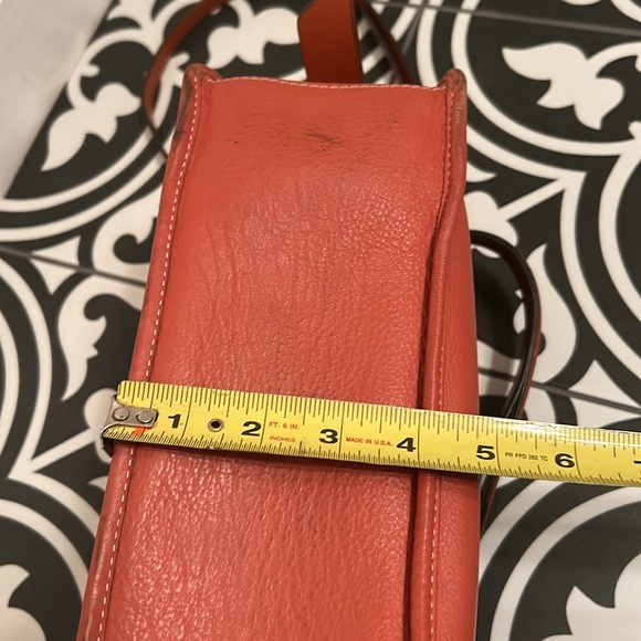 Radley Cording Street Medium Flapover Crossbody Bag, Ginger Biscuit Orange - Picture 11 of 15